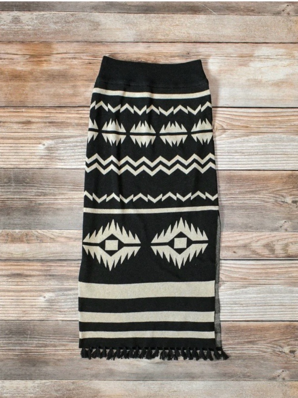 TASHA POLIZZI Knit Skirt Size Small